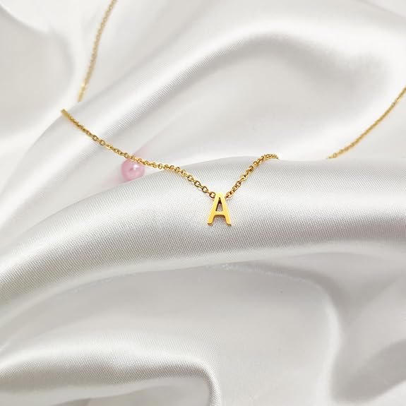 Collar Nuance Acero Inoxidable Baño Oro 18 kt