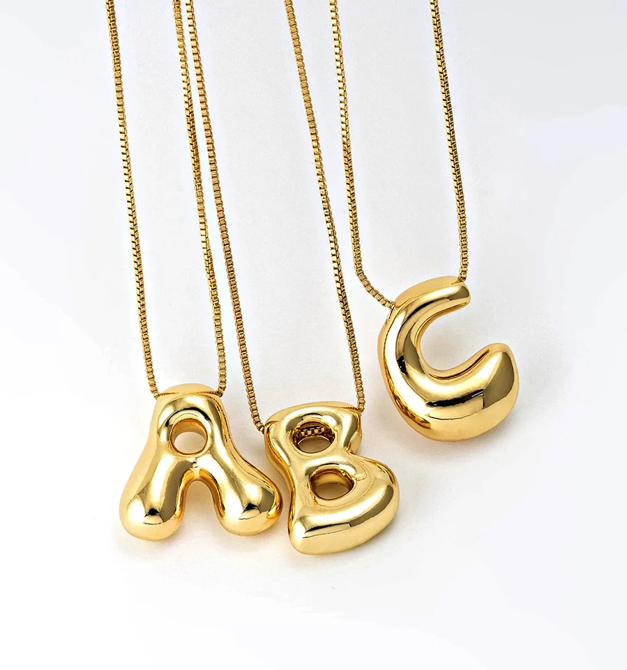 Collar Standout Acero Inoxidable Baño Oro 18 kt