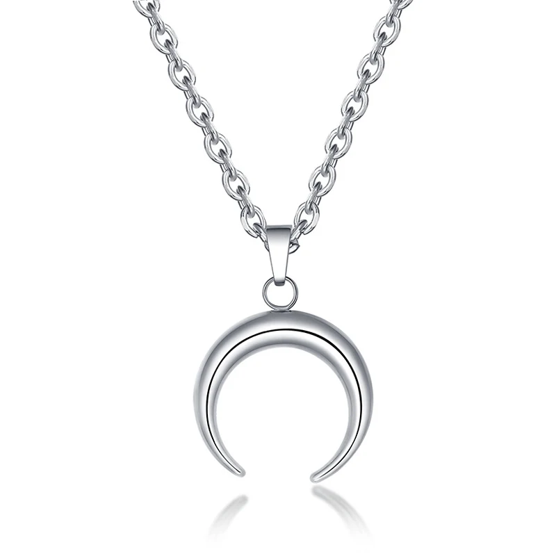 Collar Glow Acero Inoxidable Baño Plata 925