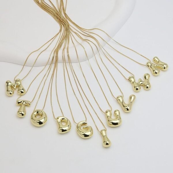 Collar Standout Acero Inoxidable Baño Oro 18 kt